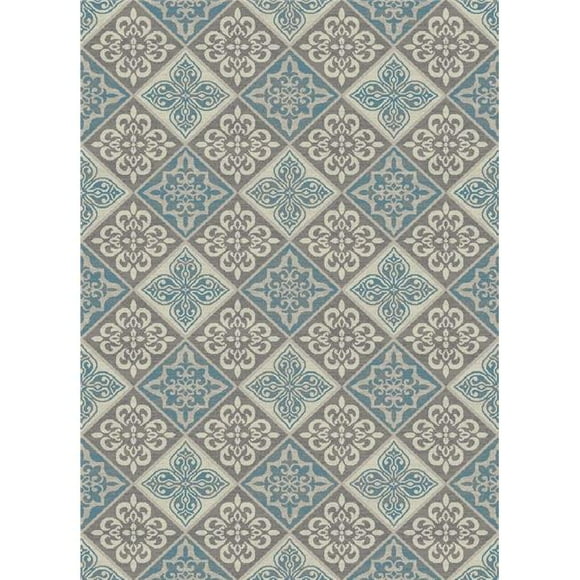 7'10x9'10 Cream Mayberry Rugs Ancient Empire Area Rug 7'10x9'10 Cream Mayberry Rugs Ancient Empire Area Rug